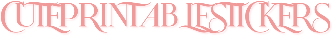 CUTEPRINTABLESTICKERS